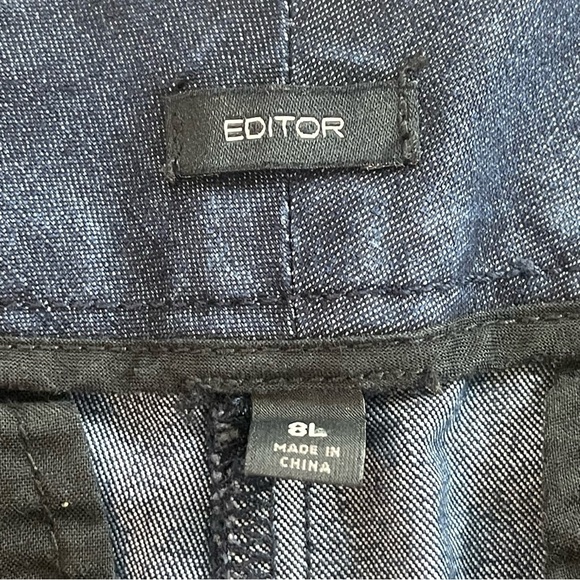 Loft Editor Wide Leg Long Jeans 8L - Picture 4 of 7